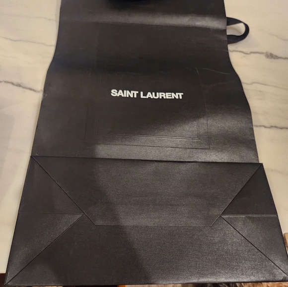 Saint Laurent Black Branded Bag - Picture 3 of 5